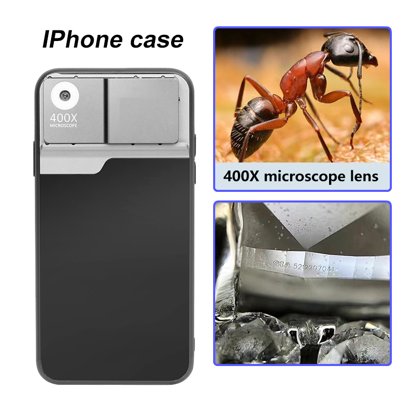 Photography With Iphone 15 - Coque de téléphone pour Microscope à