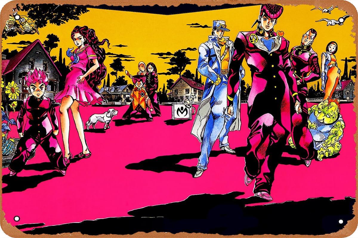 Photography Anime - Affiche de dessin animé JoJos Bizarre,