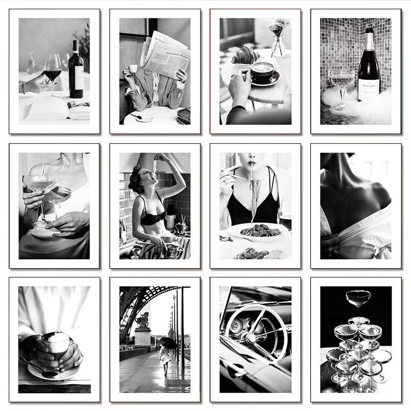 Photography Trend - Affiches sur toile modernes de luxe,