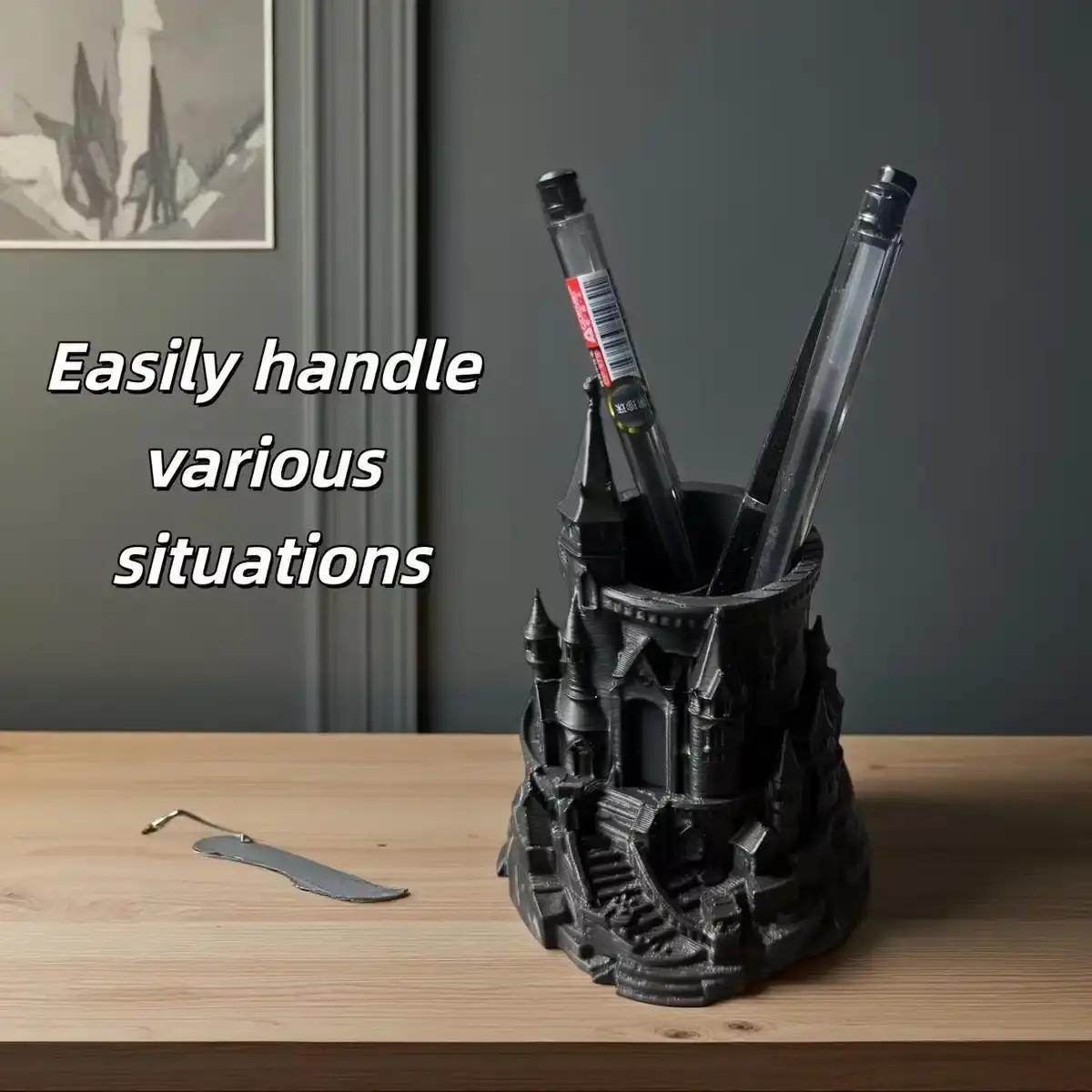 Photography Dark - Porte-stylo Harry Potter style sombre, imprimé