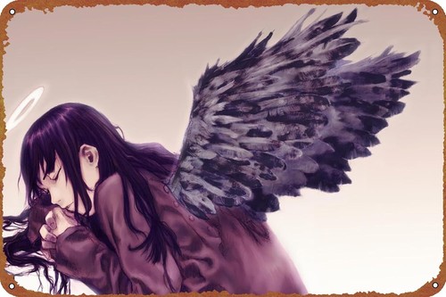 Photography Anime - Haibane Renmei Anime – plaque murale