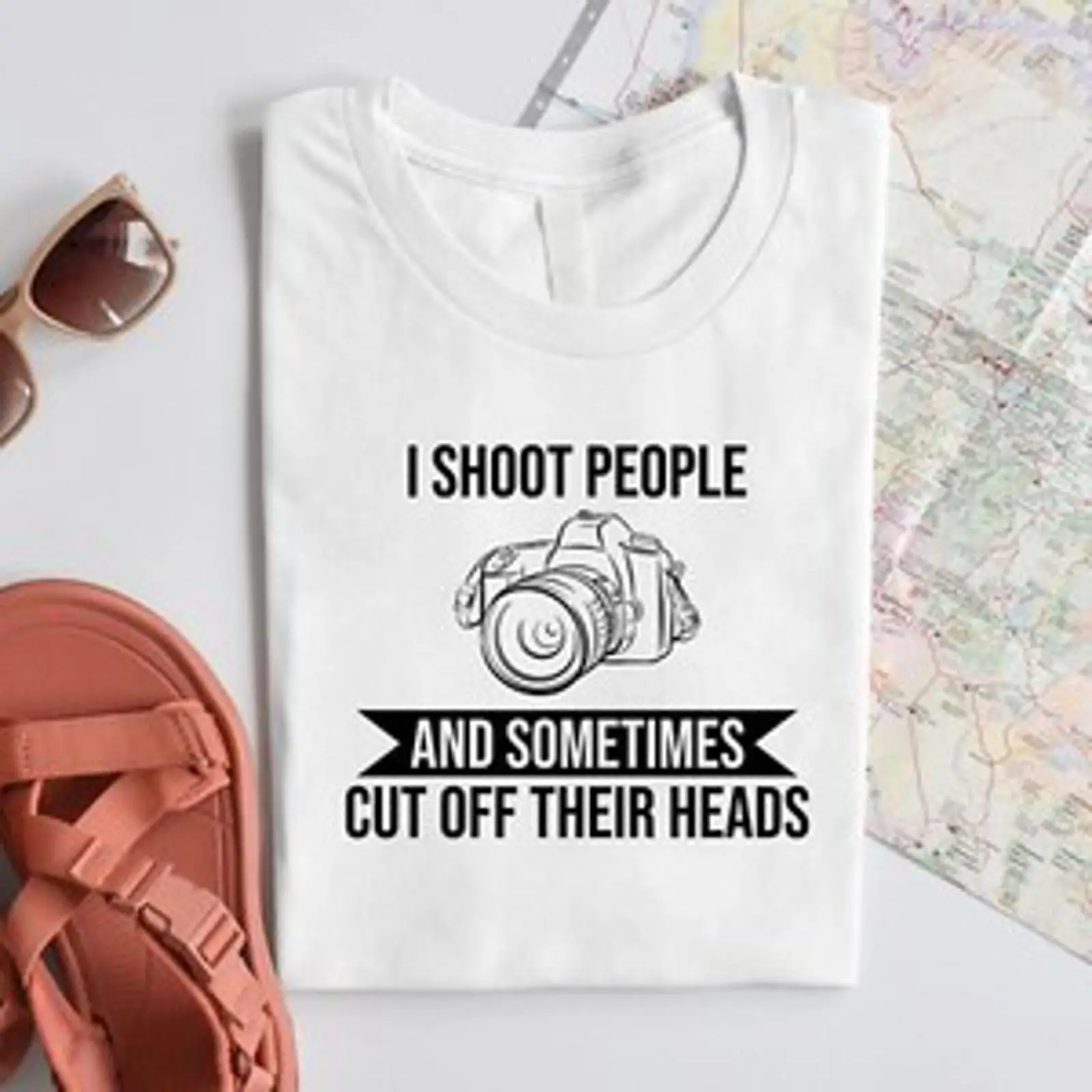 Fotografi Fashion - T-shirt de photographie : Je photographie