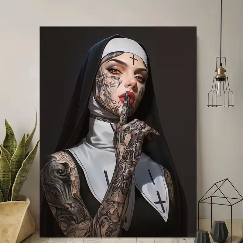 Affiche sur toile Fashion Girl - Photography Trend avis et prix