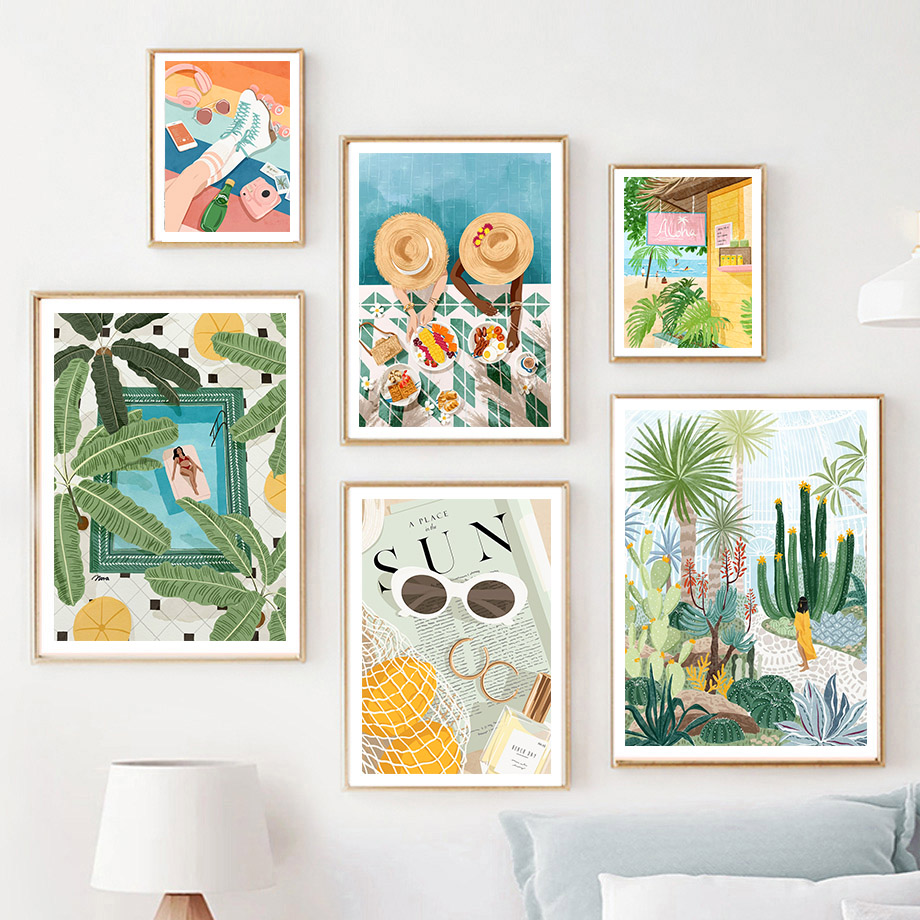 Toile d'art mural de feuilles  - Photography Trend avis et prix