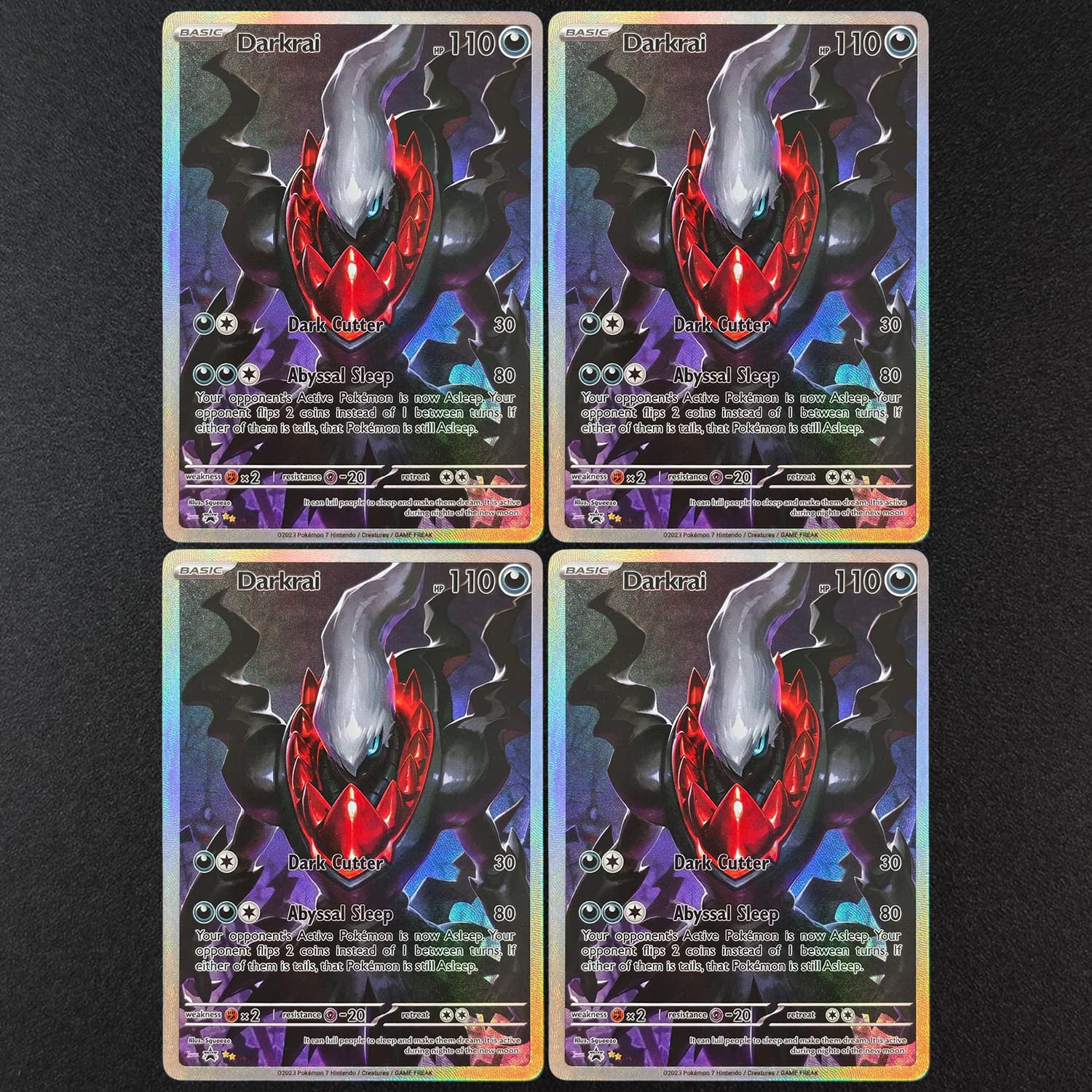 Carte de collection de jeu d'a - Photography Dark avis et prix