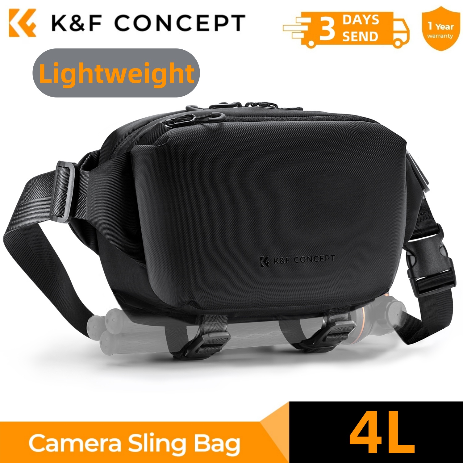 K&F CONCEPT – sac à bandoulièr - Photography Journalism avis et prix