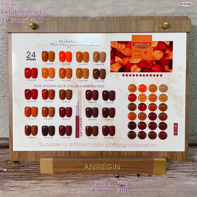Nouveau Kit de Vernis à Ongles - Color Checker Card avis et prix