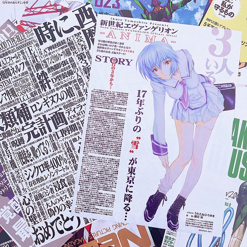 10/20/40 pièces Evangelion Aya - Photography Magazine avis et prix