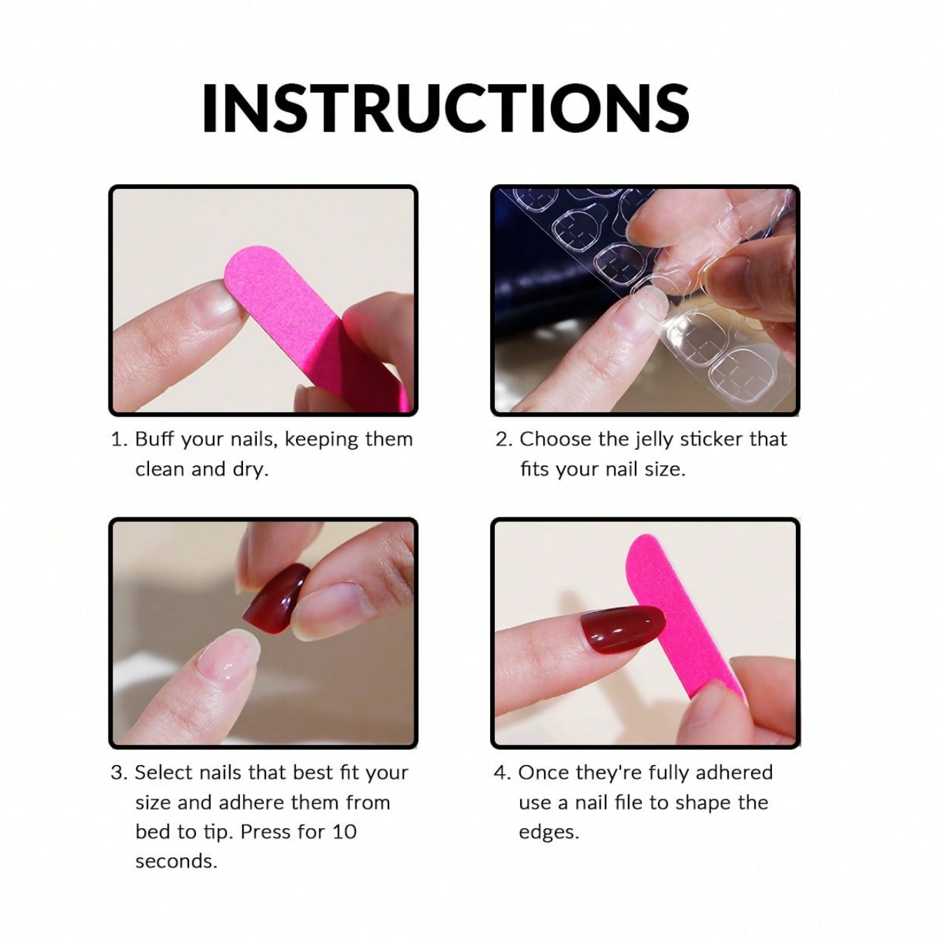 10 faux ongles carrés courts p - Photography Dark avis et prix